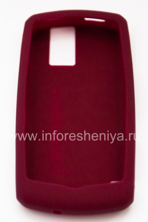 Photogallery for BlackBerry 8100 Pearl জন্য মূল সিলিকন কেস, গাঢ় লাল (গাঢ় লাল) product