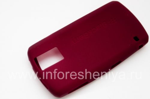 Photogallery for BlackBerry 8100 Pearl জন্য মূল সিলিকন কেস, গাঢ় লাল (গাঢ় লাল) product