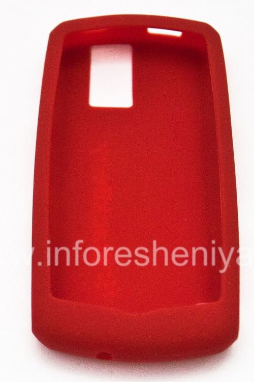 Photogallery for BlackBerry 8100 Pearl জন্য মূল সিলিকন কেস, রেড সানসেট (সূর্যাস্ত লাল) product