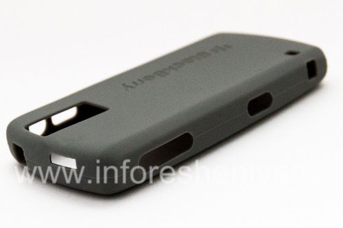 Photogallery for BlackBerry 8100 Pearl জন্য মূল সিলিকন কেস, গাঢ় ধূসর (গাঢ় ধূসর) product