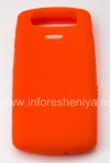 Photo 1 — Etui en silicone d'origine pour BlackBerry 8110/8120/8130 Pearl, Orange (Orange)
