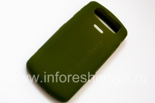 Photogallery for Asli Silicone Case untuk BlackBerry 8110 / 8120/8130 Pearl, Olive (Olive Green) product