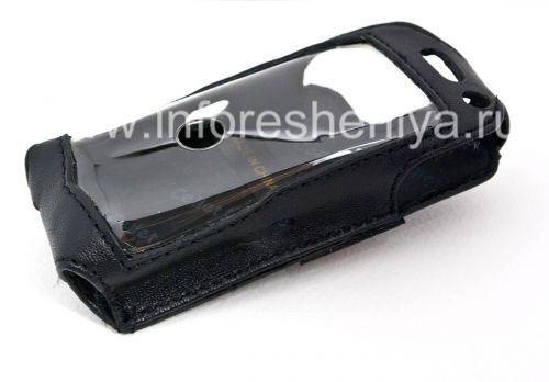 Photogallery for Signature Kulit Kasus dengan Clip Cellet Elite Kulit Kasus untuk BlackBerry 8100 Pearl, hitam product