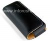 Photo 4 — Signature Leder Tasche mit Clip Cellet edle Hülle für Blackberry 8100/8110/8120 Pearl, Schwarz / Braun