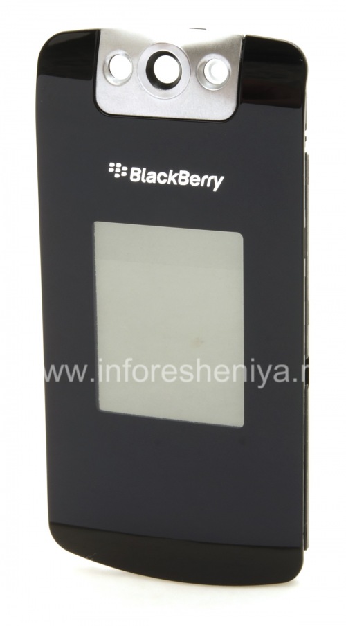 Photogallery for El panel frontal de la caja original para el BlackBerry tirón 8220 Pearl, negro product