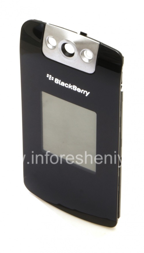 Photogallery for El panel frontal de la caja original para el BlackBerry tirón 8220 Pearl, negro product