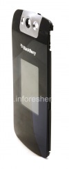 Photo 4 — Panel depan perumahan asli untuk BlackBerry 8220 Pearl Balik, hitam