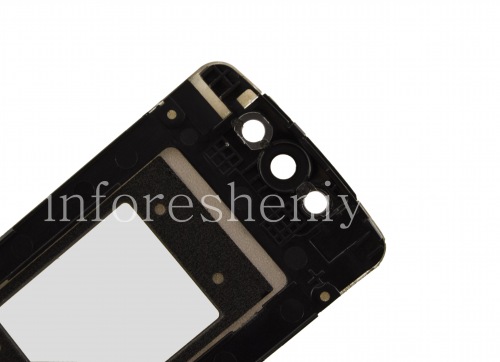 Photogallery for El panel frontal de la caja original para el BlackBerry tirón 8220 Pearl, Plata product