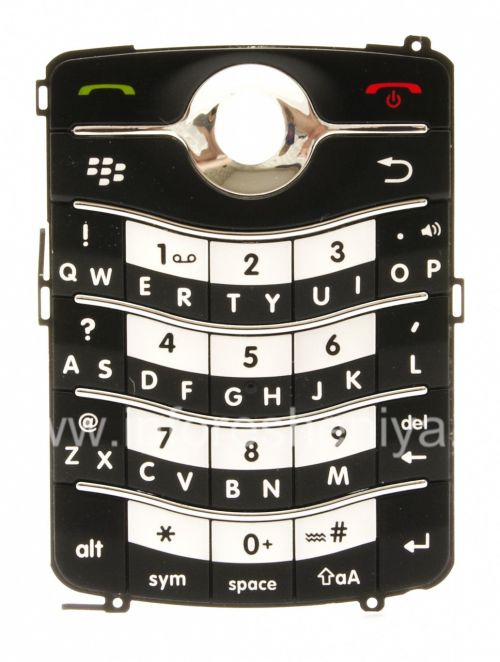 Photogallery for Asli keyboard Inggris BlackBerry 8220 Pearl Balik, hitam product