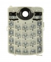 Photo 2 — El teclado original en Inglés para BlackBerry tirón 8220 Pearl, Plata