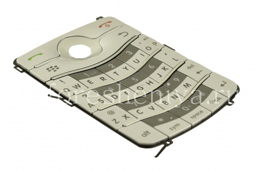 Photogallery for Asli keyboard Inggris BlackBerry 8220 Pearl Balik, perak product