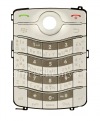 Photo 1 — Russische Tastatur für Blackberry 8220 Flip Pearl (Gravur), Silber