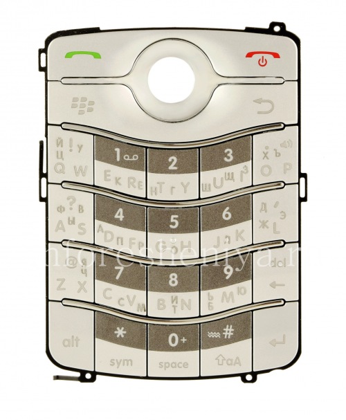 Photogallery for ikhibhodi Russian BlackBerry 8220 Pearl Flip (umbhalo), silver product