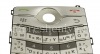 Photo 5 — Russische Tastatur für Blackberry 8220 Flip Pearl (Gravur), Silber