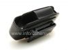 Photo 4 — ブラックベリー8220 Pearlフリップ用の金属タグレザースイベルホルスターとクリップ付き本革ケース, ブラック（黒）