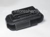 Photo 3 — Funda de cuero original con la pistolera del clip de piel sintética con Swivel clip de cinturón para BlackBerry 8220 tirón Pearl, Negro (Negro)