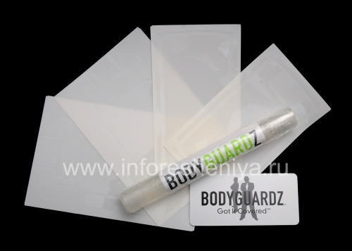 Photogallery for Conjunto transparente Corporativa de protectores de pantalla y cuerpo BodyGuardz cuerpo completo (2 juegos) para BlackBerry tirón 8220 Pearl, Claro product