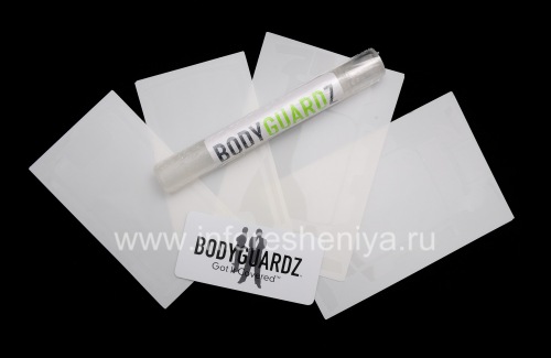 Photogallery for Conjunto transparente Corporativa de protectores de pantalla y cuerpo BodyGuardz cuerpo completo (2 juegos) para BlackBerry tirón 8220 Pearl, Claro product