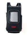 Photo 3 — Etui en silicone avec clip d'entreprise Stingray Case Cellet pour BlackBerry 8200 Pearl flip, Noir