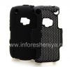 Photo 3 — La cubierta resistente perforado para BlackBerry Curve 9320/9220, Negro / Negro