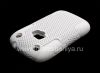 Photo 7 — La cubierta resistente perforado para BlackBerry Curve 9320/9220, Blanco / negro