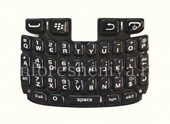 Asli keyboard Inggris BlackBerry 9320 / 9220 Curve, hitam