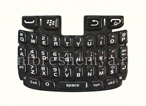 Photogallery for 原来的英文键盘BlackBerry 9320 / 9220曲线, 黑 product