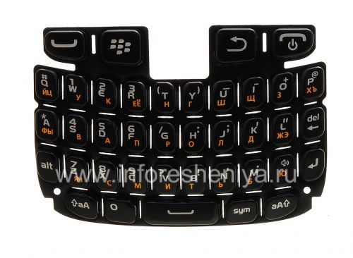 Photogallery for Teclado ruso para BlackBerry Curve 9320/9220, Negro (Negro) product