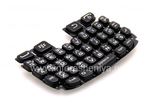 Photogallery for ブラックベリー9320/9220曲線のためのロシア語キーボード（彫刻）, ブラック product