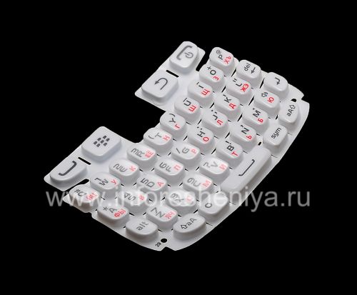 Photogallery for White Russian ikhibhodi BlackBerry 9320 / 9220 Curve, White (mbala omhlophe) product