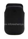 Photo 1 — Cuir Case-poche pour BlackBerry Curve 9320/9220, Noir, texture fine