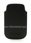 Photo 2 — Leather Case-pocket for BlackBerry 9320/9220 Curve, Black, large texture