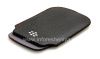 Photo 6 — Leather Case-saku BlackBerry 9320 / 9220 Curve, Hitam, tekstur besar