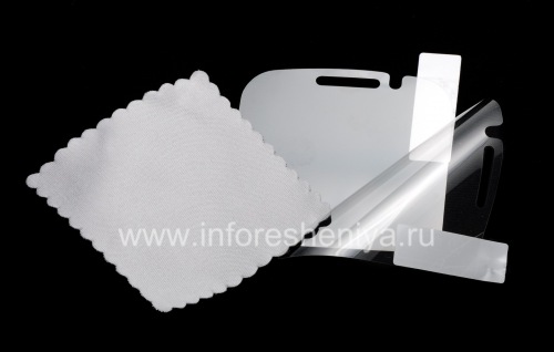 Photogallery for حامي الشاشة المضادة للوهج لبلاك بيري كيرف 9320/9220, شفاف product