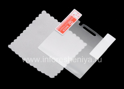 Photogallery for حامي الشاشة المضادة للوهج لبلاك بيري كيرف 9320/9220, شفاف product