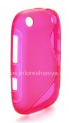 Photo 3 — Silicone Case untuk kompak Streamline BlackBerry 9320 / 9220 Curve, berwarna merah muda