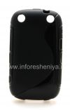 Photo 1 — Funda de silicona para el compacto Streamline BlackBerry Curve 9320/9220, Negro