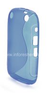 Photo 3 — Funda de silicona para el compacto Streamline BlackBerry Curve 9320/9220, Luz-azul