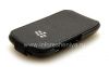 Photo 8 — Kasus kulit asli dengan pembukaan vertikal penutup Kulit Balik Shell untuk BlackBerry 9320 / 9220 Curve, Black (hitam)