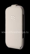 Photo 4 — L'étui en cuir d'origine avec ouverture verticale couverture en cuir flip Shell pour BlackBerry Curve 9320/9220, White (Blanc)