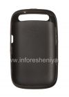 Photo 2 — Etui en silicone d'origine Soft Shell Case compacté pour BlackBerry Curve 9320/9220, Noir (Black)