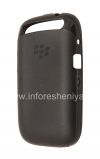 Photo 3 — Funda de silicona original compactado Shell suave de la caja para BlackBerry Curve 9320/9220, Negro (Negro)