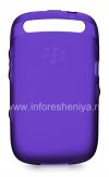 Photo 1 — Funda de silicona original compactado Shell suave de la caja para BlackBerry Curve 9320/9220, Lila (violeta vivo)