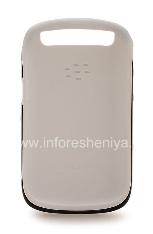 Photogallery for ब्लैकबेरी कर्व 9320/9220 के लिए मूल प्रीमियम शैल बीहड़ मामले, काला / सफेद (काला डब्ल्यू / सफेद) product