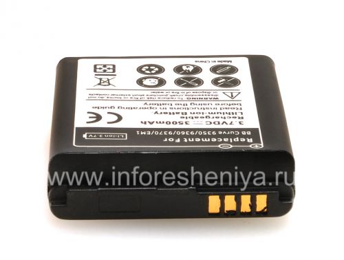 Photogallery for بطارية عالية السعة لبلاك بيري كيرف 9360/9370, أسود product