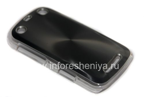 Photogallery for Case Plastic, amboze nge metal &quot;CD&quot; ufaka i-BlackBerry 9360 / 9370 Curve, black product