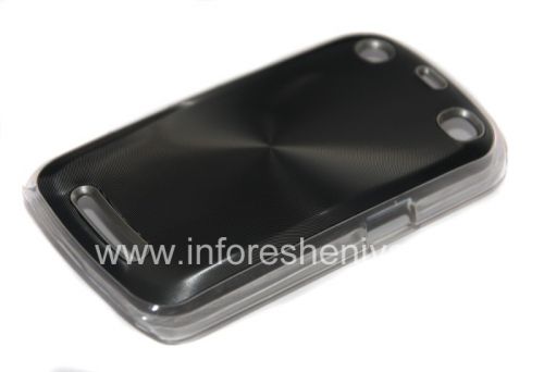 Photogallery for Case Plastic, amboze nge metal &quot;CD&quot; ufaka i-BlackBerry 9360 / 9370 Curve, black product