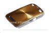 Photo 5 — Kunststoffbeutel-Abdeckung mit Metalleinsatz "CD" für das Blackberry Curve 9360/9370, Gold