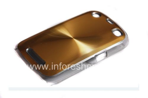 Photogallery for Case Plastic, amboze nge metal &quot;CD&quot; ufaka i-BlackBerry 9360 / 9370 Curve, igolide product