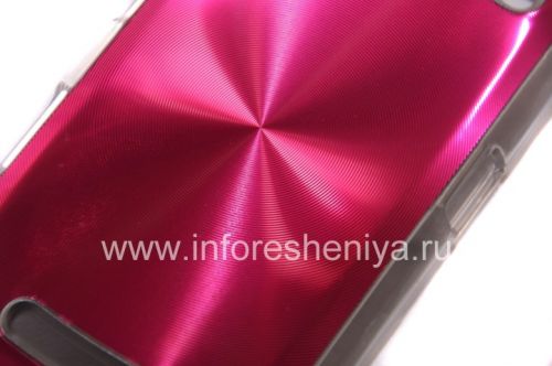 Photogallery for Case Plastic, amboze nge metal &quot;CD&quot; ufaka i-BlackBerry 9360 / 9370 Curve, pink product